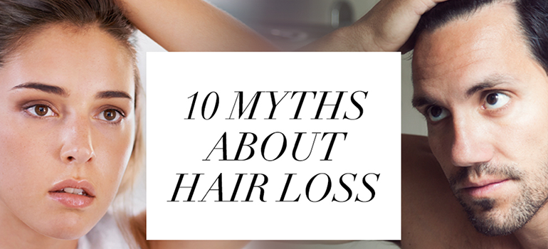 Myths about hair loss