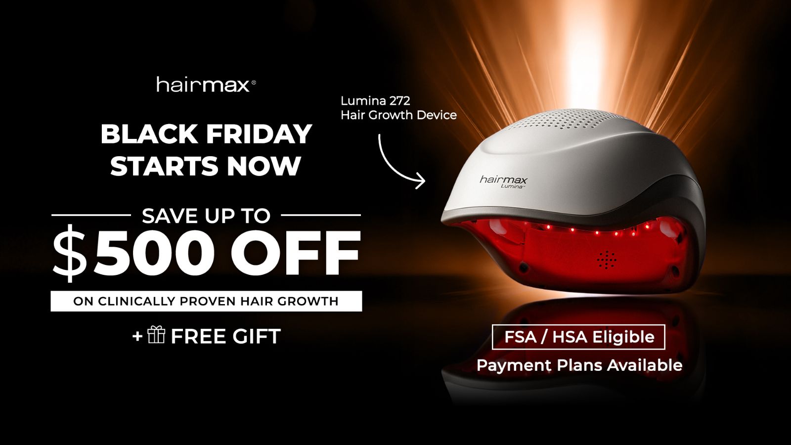 Black Friday Deals on Laser Hair Growth Devices