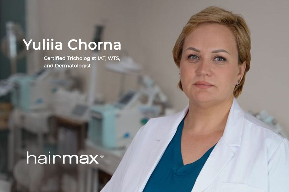 Yuliia Chorna - Certified Trichologist IAT, WTS, and Dermatologist