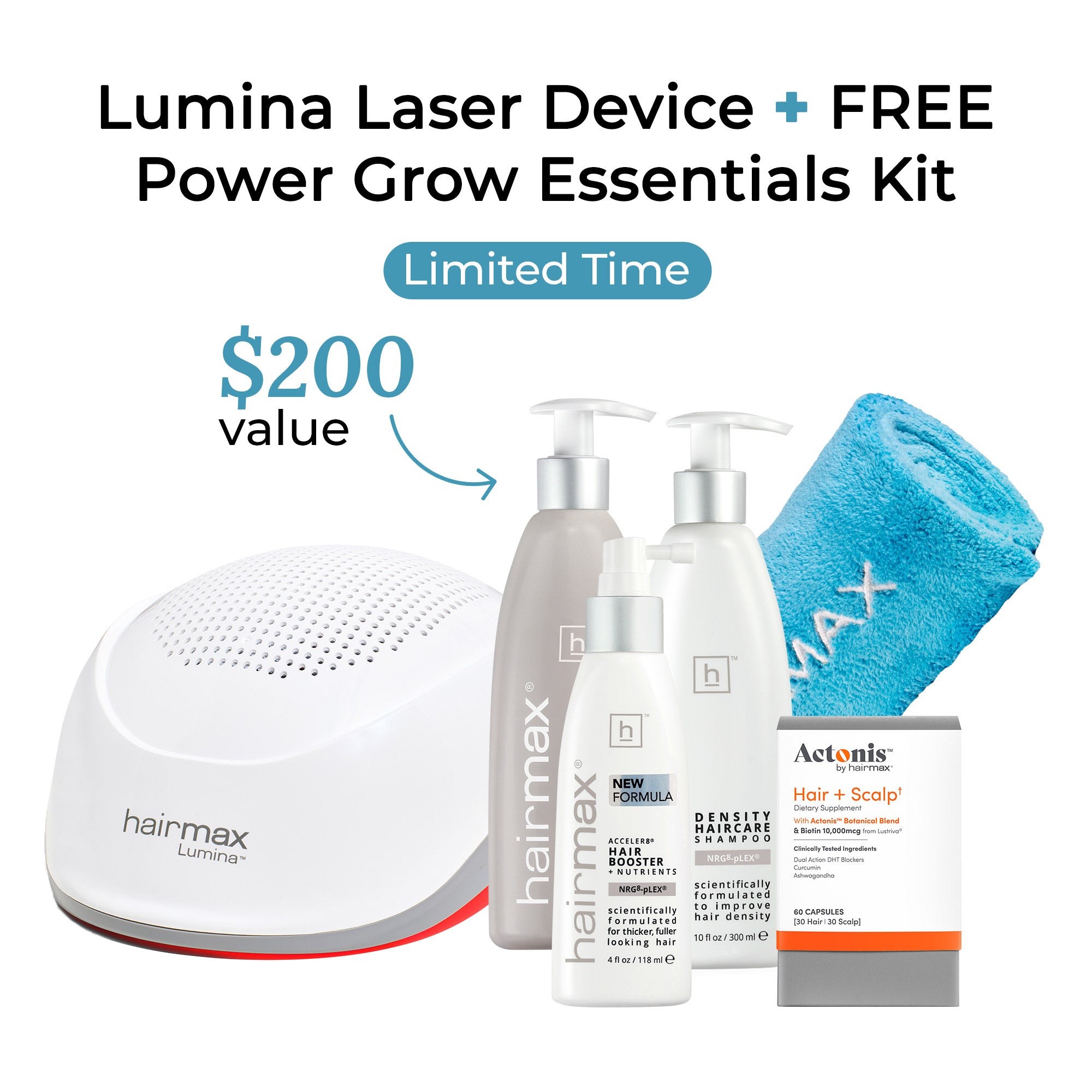 Lumina 272 Laser Hair Growth Device
